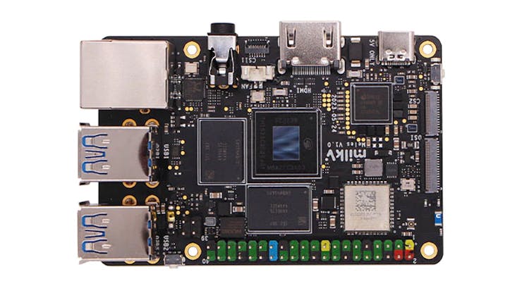 Milk-V is keeping up the pressure, launching yet another RISC-V board: the Meles single-board computer. (📷: Milk-V)